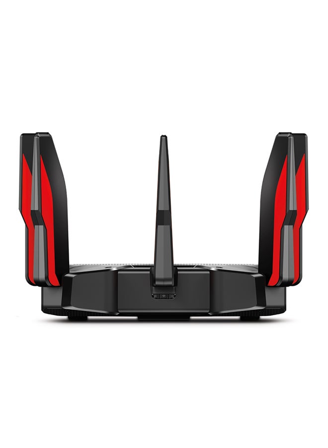 TP-LINK - Archer C5400X MU-MIMO Tri-Band Gaming Router AC5400 Black/Red - Image 1