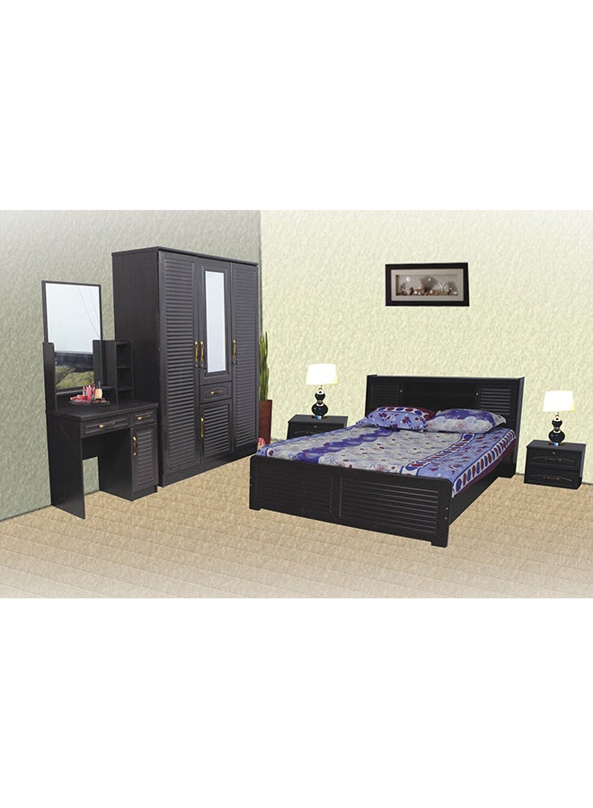 AE 5-Piece Maaysian Stye Bedroom Set 904 Brown 