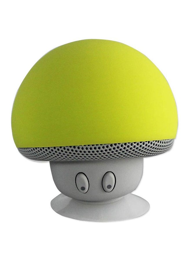 Mushroom Shaped Bluetooth Speaker Yellow/Grey