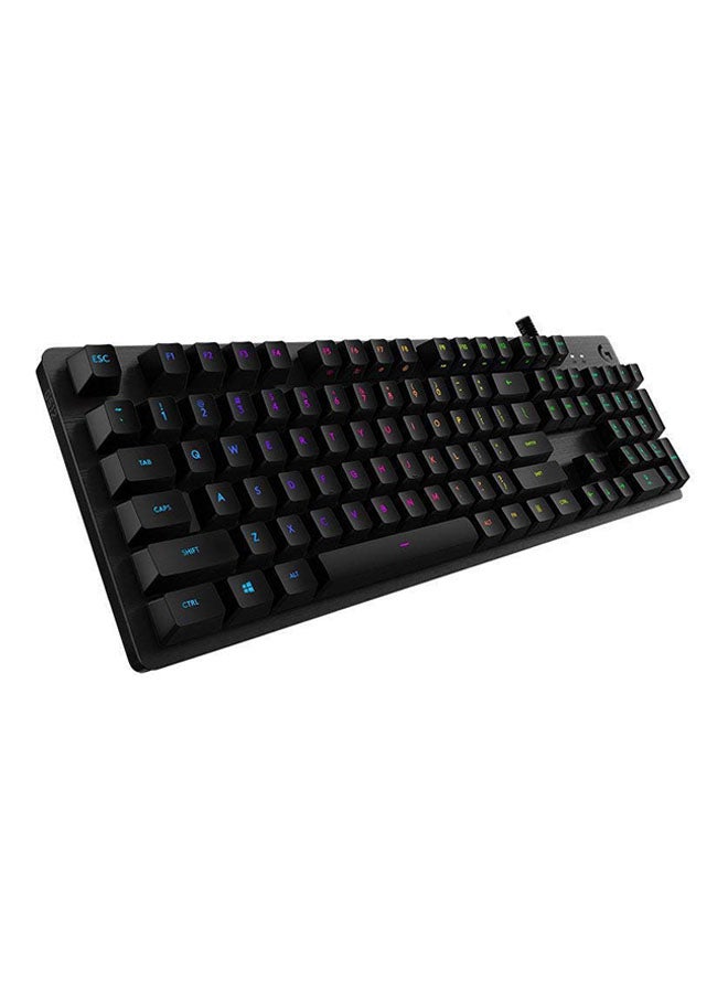 Logitech G512 CARBON LIGHTSYNC RGB Mechanical Gaming Keyboard with GX Brown switches Tactile Black  - Image 3