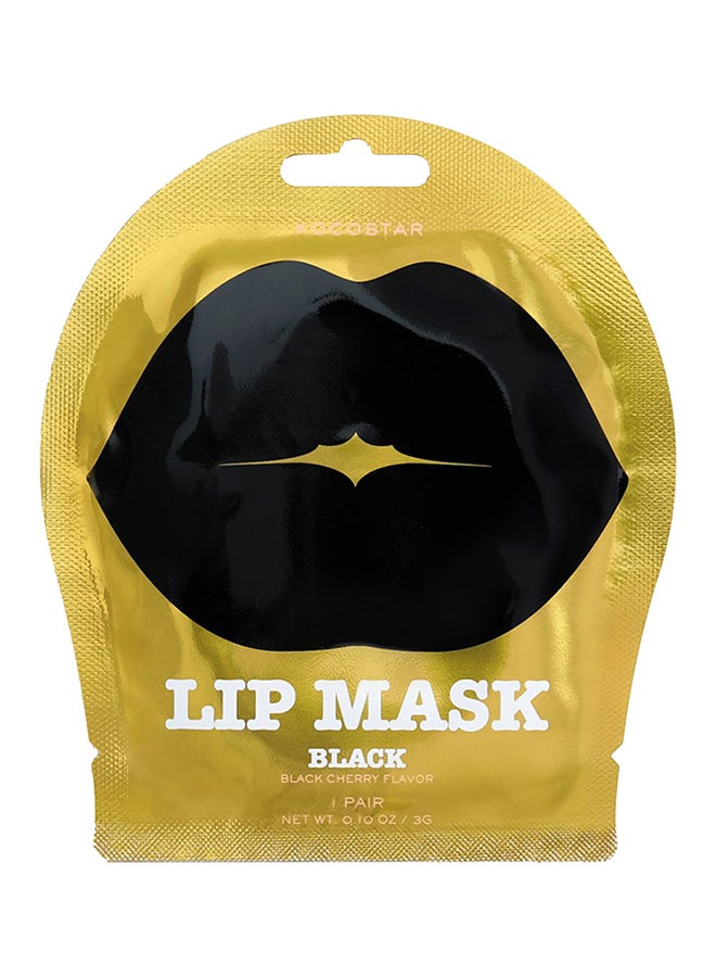 1 Pair Cherry Flavour Lip Mask Black 3grams - v1542734620/N19594554A_1