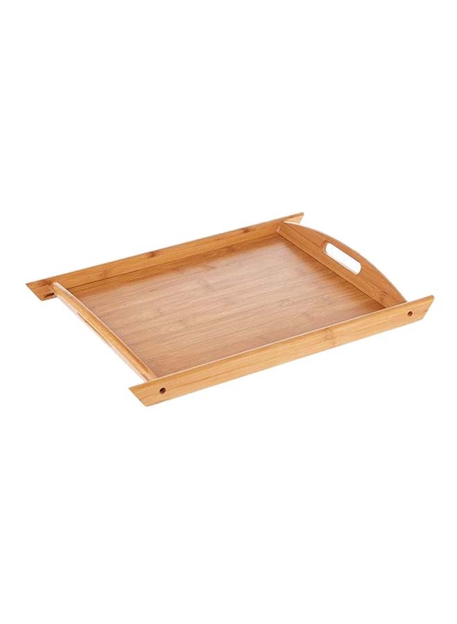 Liying Freezer Safe Wooden Serving Tray Beige 6x34x51centimeter  - Image 2