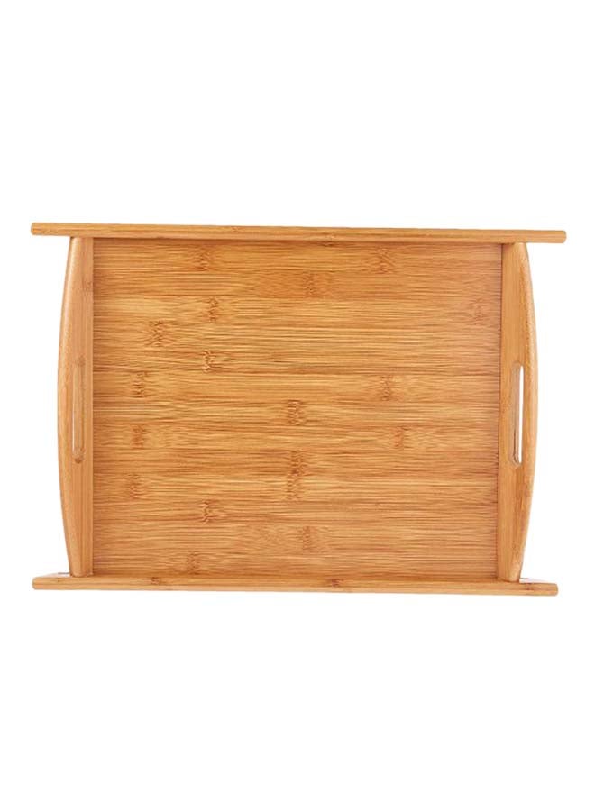 Liying Freezer Safe Wooden Serving Tray Beige 6x34x51centimeter  - Image 3