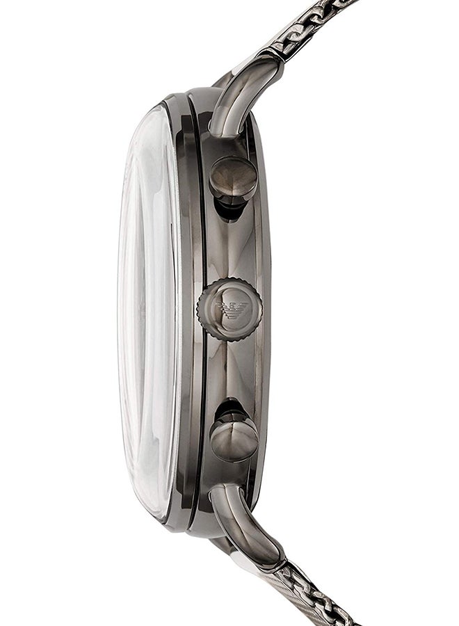 امبوريو ارماني ساعة يد كرونوغراف مقاومة للماء طراز AR11141 للرجال - Image 2