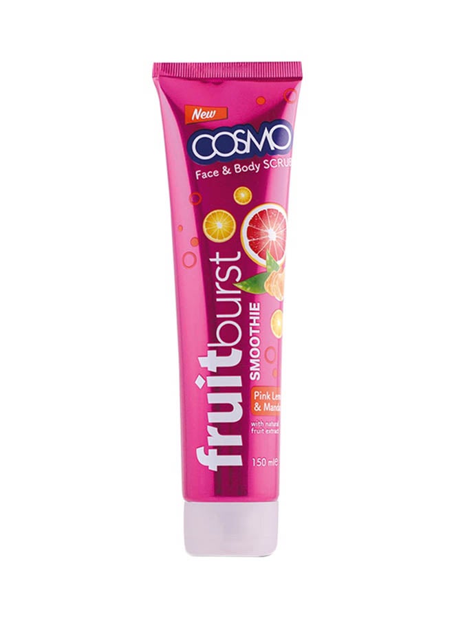 كوزمو مقشر فروتبيرست سموثي  بخلاصة البطيخ الوردي واليوسفي 150ملليلتر