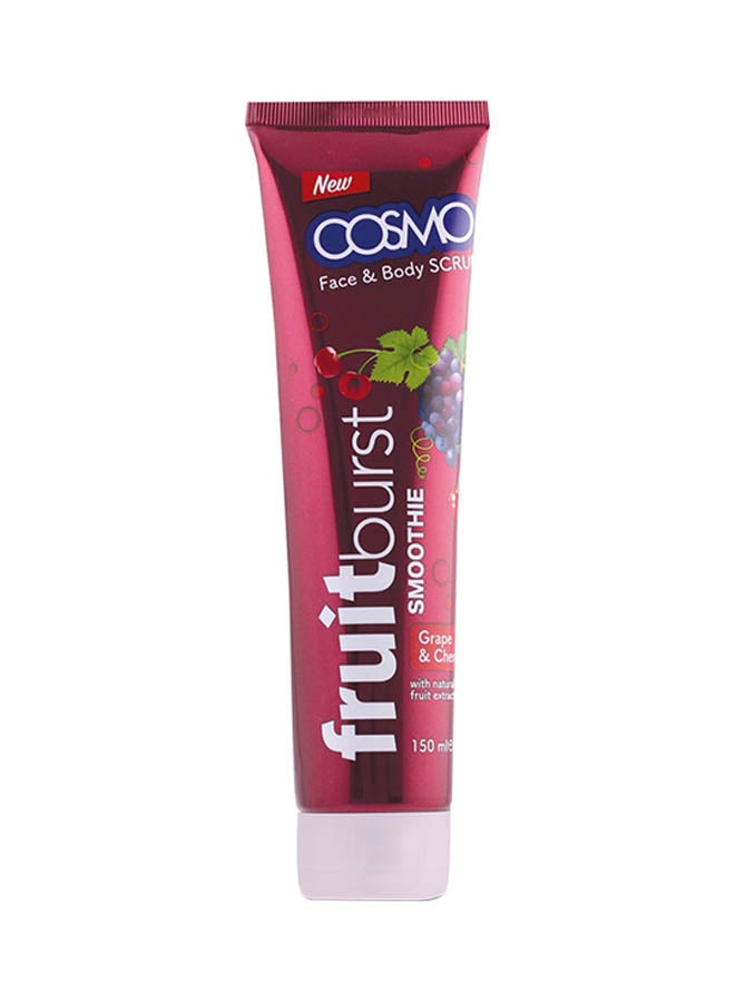 كوزمو مقشر فروتبيرست سموثي بالعنب والكرز 150ملليلتر