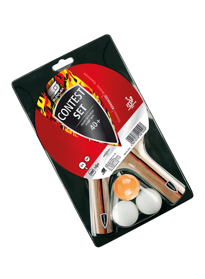 Sunflex - 5-Piece Contest Table Tennis Racket With Ball Set - Image 1