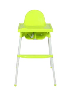 TEKNUM High Chair H1 Booster Seat With Feeding Tray With Safety Belt Green  - Image 1