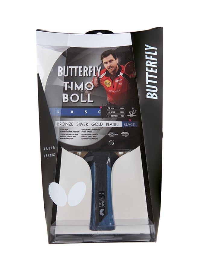 Timo Boll Black Table Tennis Racket