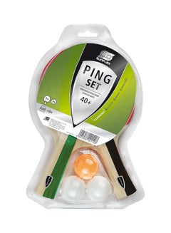 Sunflex 5-Piece Ping Table Tennis Racket With Ball Set 