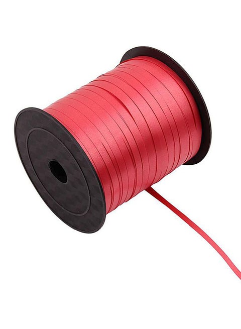 Balloon And Gift Ribbon Roll Cherry Red