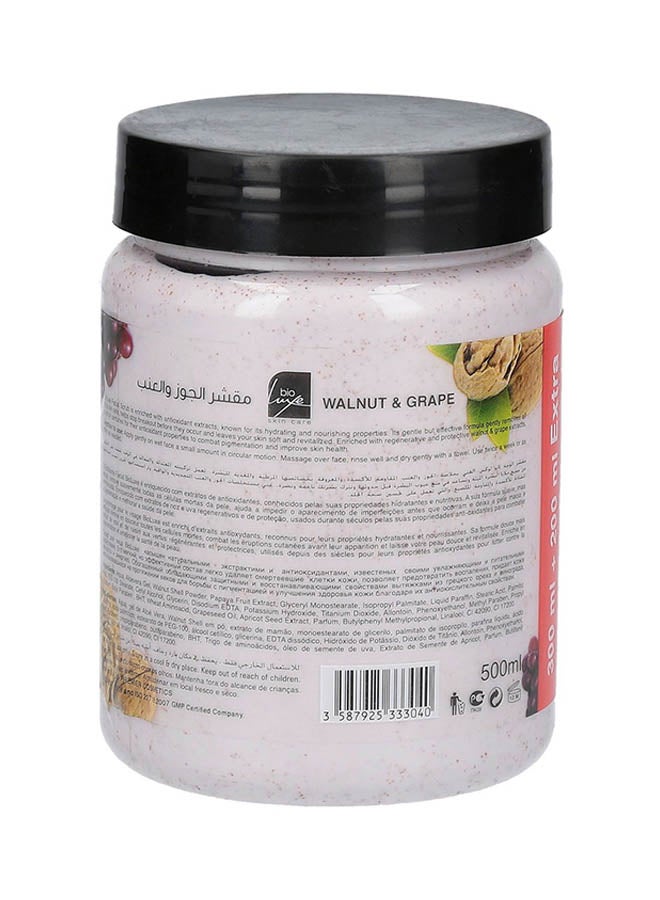 BIOLUXE Walnut And Grape Scrub 500ml  - Image 3