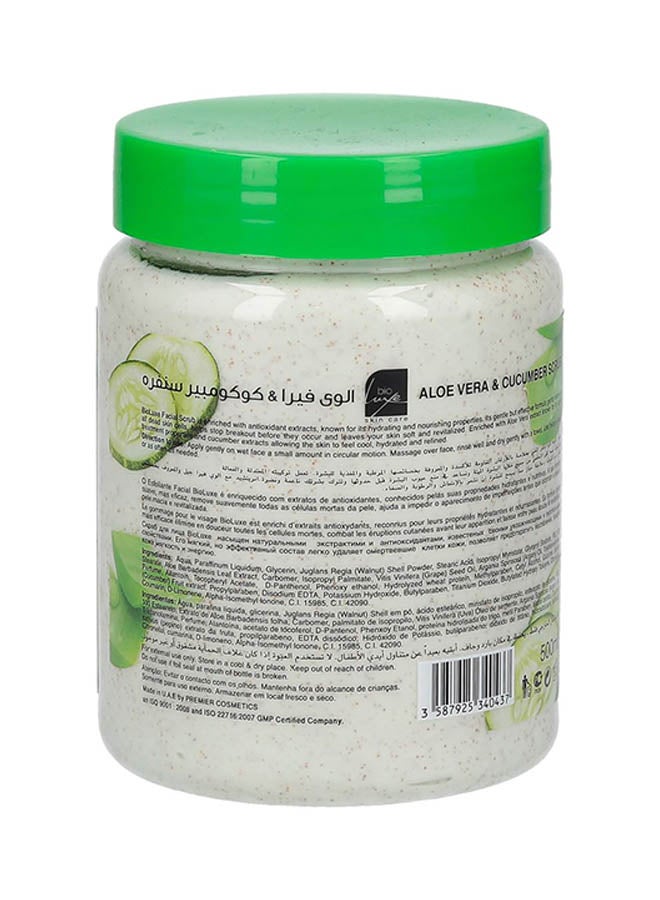 Aloe Vera And Cucumber Scrub 500ml