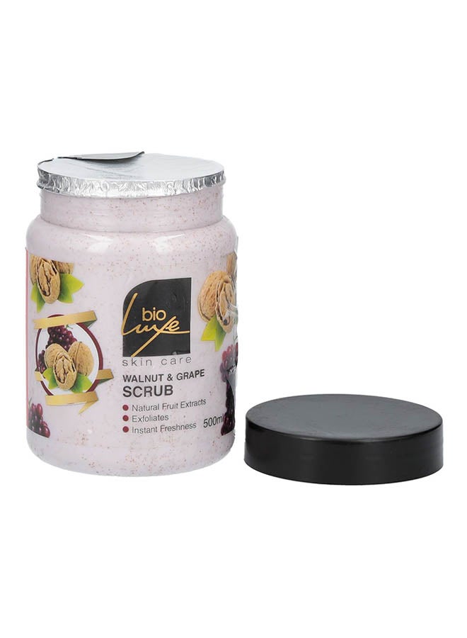 BIOLUXE Walnut And Grape Scrub 500ml  - Image 2