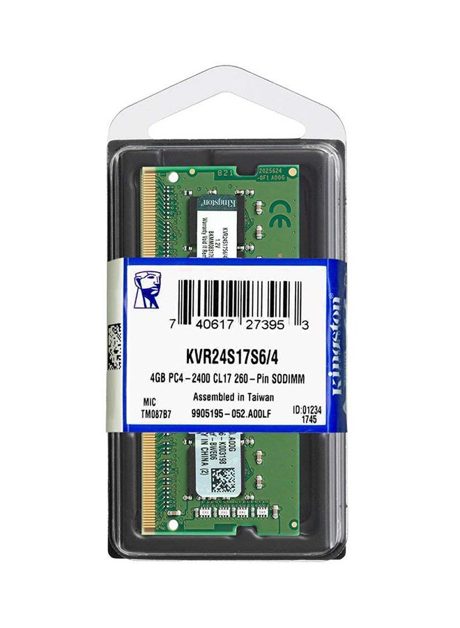 Kingston 2400MHz DDR4 Non-ECC CL17 RAM For Notebook multicolour  - Image 2