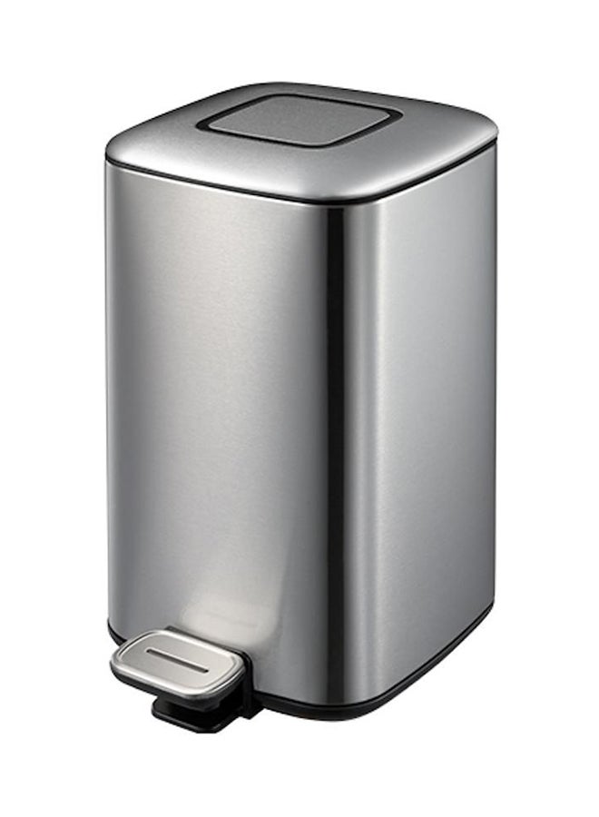 EKO Step Trash Bin Silver 12Liters  - Image 1