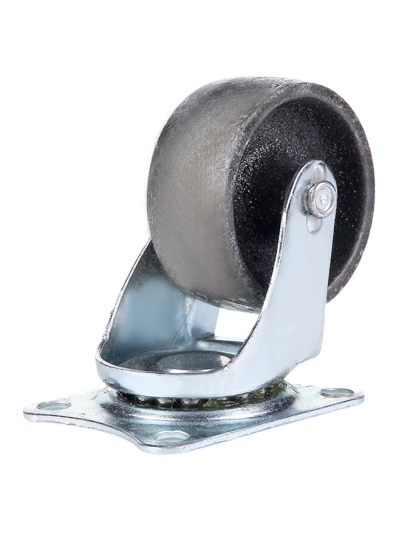 BMB tools Movable Wheel Silver/Black 2inch - Image 2