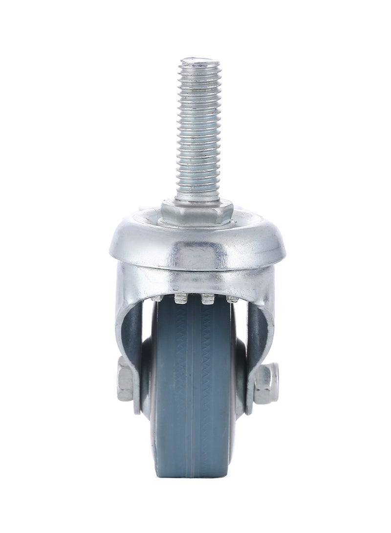 BMB tools Caster Wheel With Screw Brake Silver/Grey 75mm - Image 3