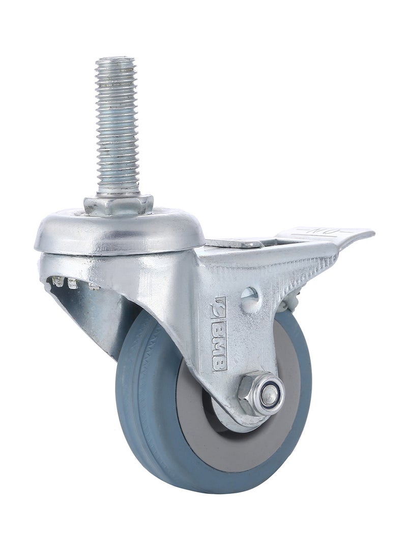 BMB tools Caster Wheel With Screw Brake Silver/Grey 150mm - Image 2