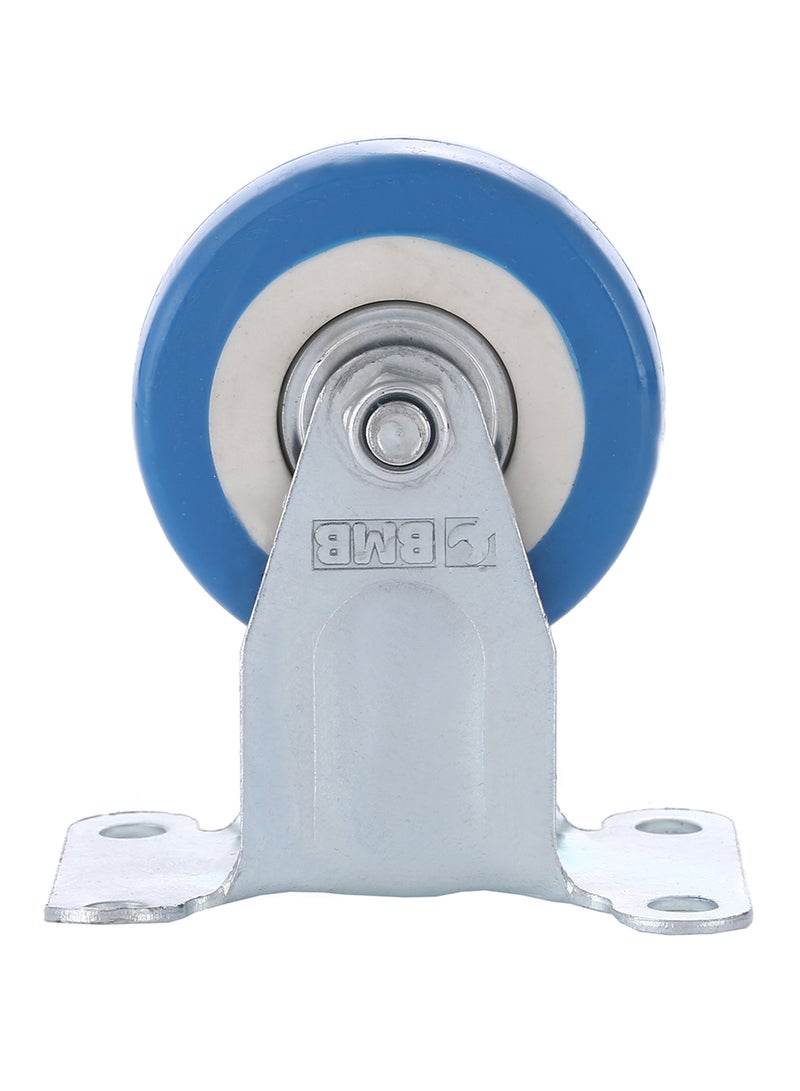 BMB tools - Ball Bearing Fixed Caster Wheel Silver/Blue - Image 1