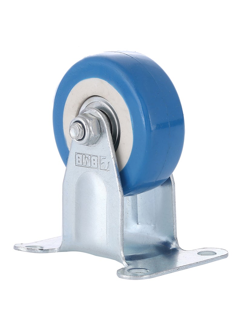 BMB tools - Ball Bearing Fixed Caster Wheel Silver/Blue - Image 1