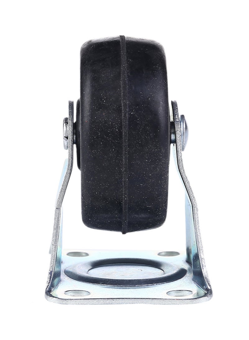 BMB tools Fixed Caster Wheel Silver/Black 2inch - Image 3