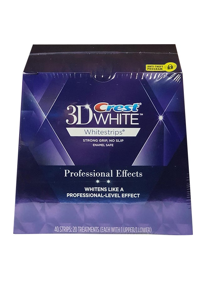 Crest 40-Piece 3D White Professional Effects Whitestrips - Image 1
