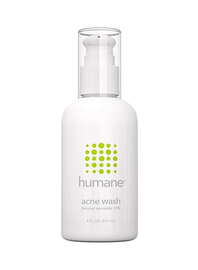 humane - Benzoyl Peroxide 10% Acne Treatment Body And Face Wash 237ml - Image 1