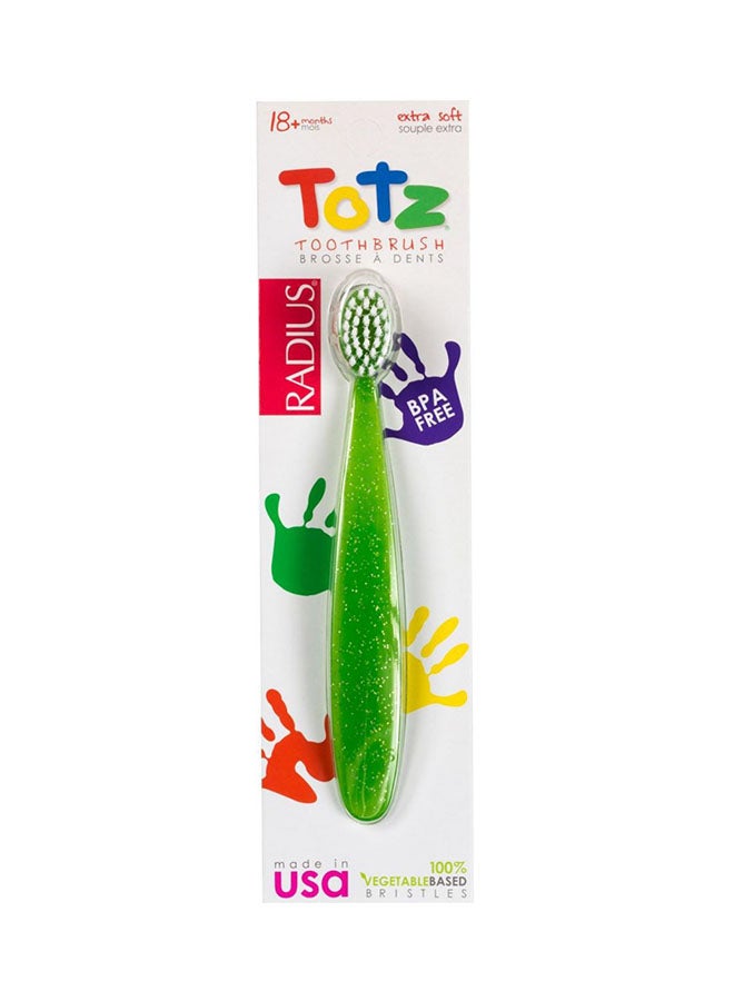 Extra Soft Sparkle Toothbrush Green