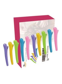 rioa 10-Piece Hair Clip Multicolour 