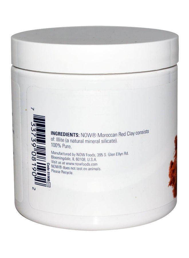 Now Foods Moroccan Red Clay Powder 170grams  - Image 2