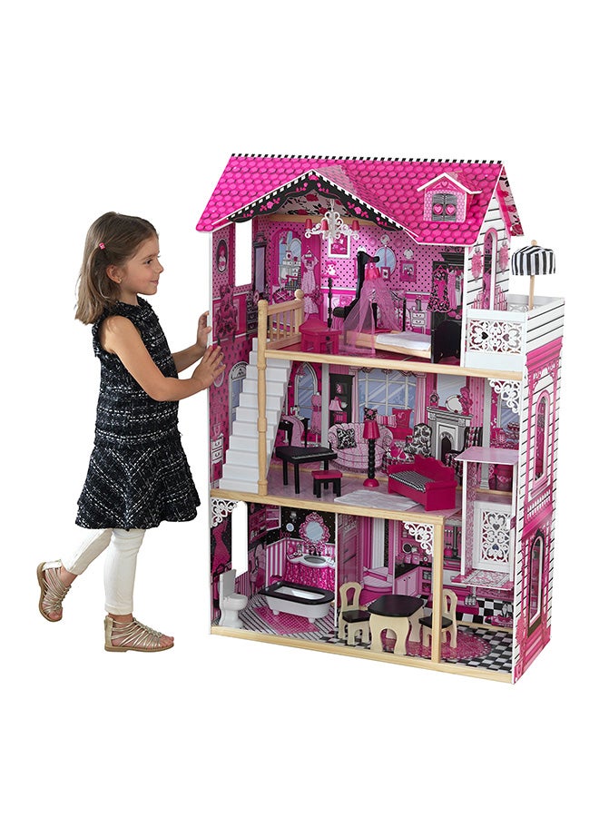 KidKraft - 15-Piece Amelia Dollhouse 65093b - Image 1