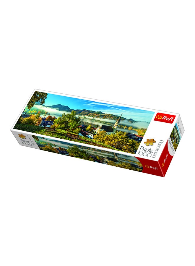 Trefl 1000-Piece Panorama AM Schliersee Jigsaw Puzzle Set 29035 - Image 1