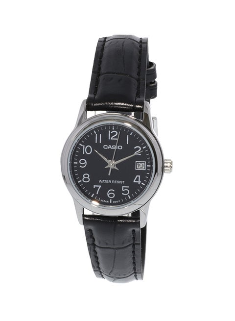 Women's Casual Analog Quartz Watch LTPV002L-1B - 25 mm - Black