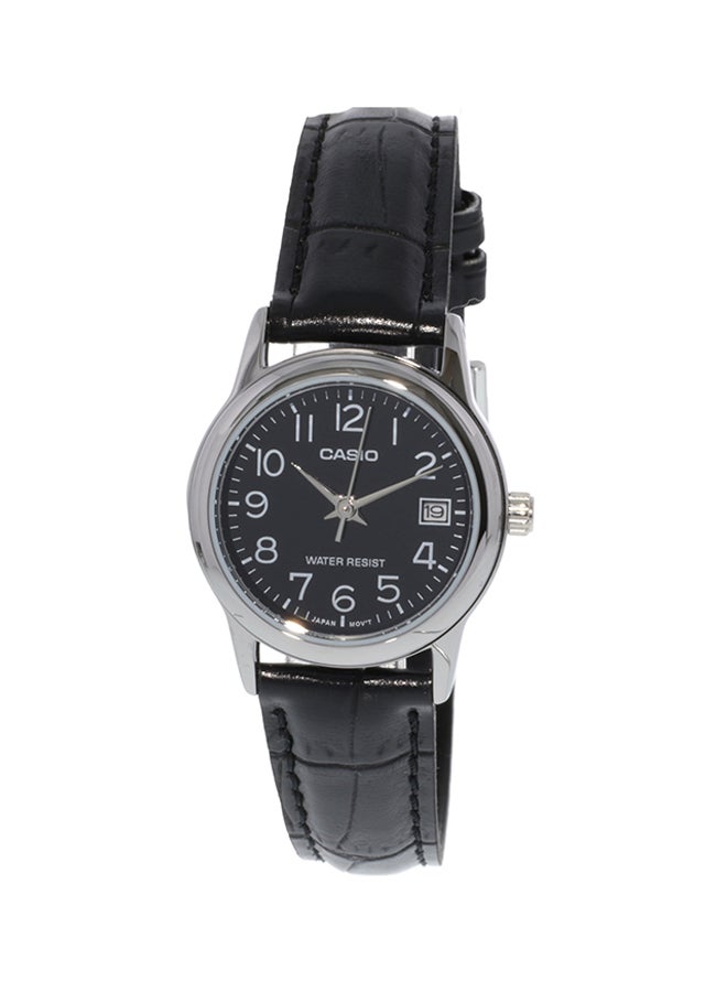 CASIO Women's Casual Analog Quartz Watch LTPV002L-1B - 25 mm - Black - Image 1