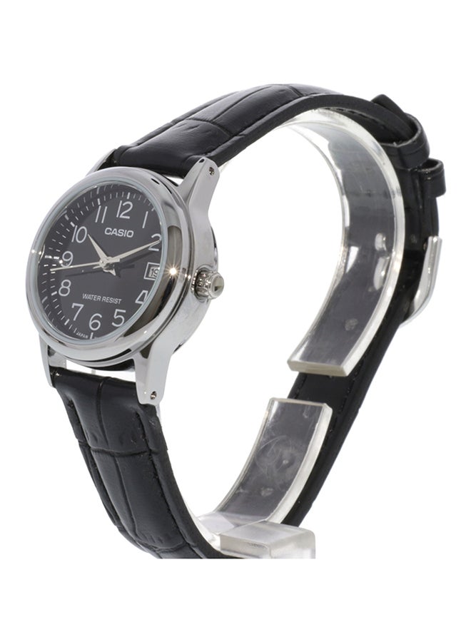 CASIO Women's Casual Analog Quartz Watch LTPV002L-1B - 25 mm - Black - Image 3