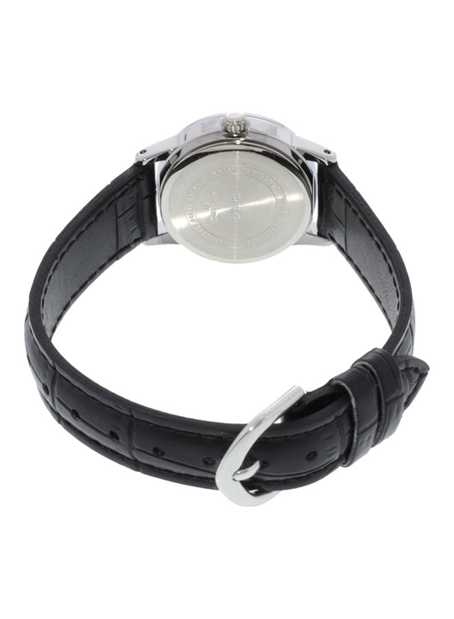 CASIO Women's Casual Analog Quartz Watch LTPV002L-1B - 25 mm - Black - Image 2