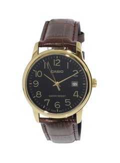 CASIO Men's Water Resistant Analog Watch Mtp-V002GL-1BUDF - 44 mm - Brown  - Image 1