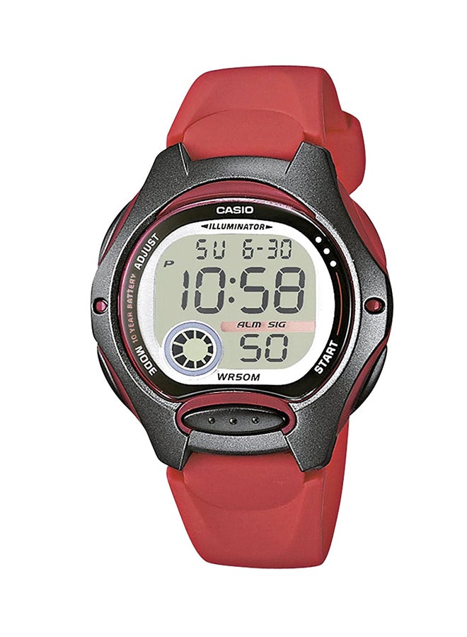 CASIO kids_unisex Water Resistant Digital Watch LW-200-4AVEF  - Image 1