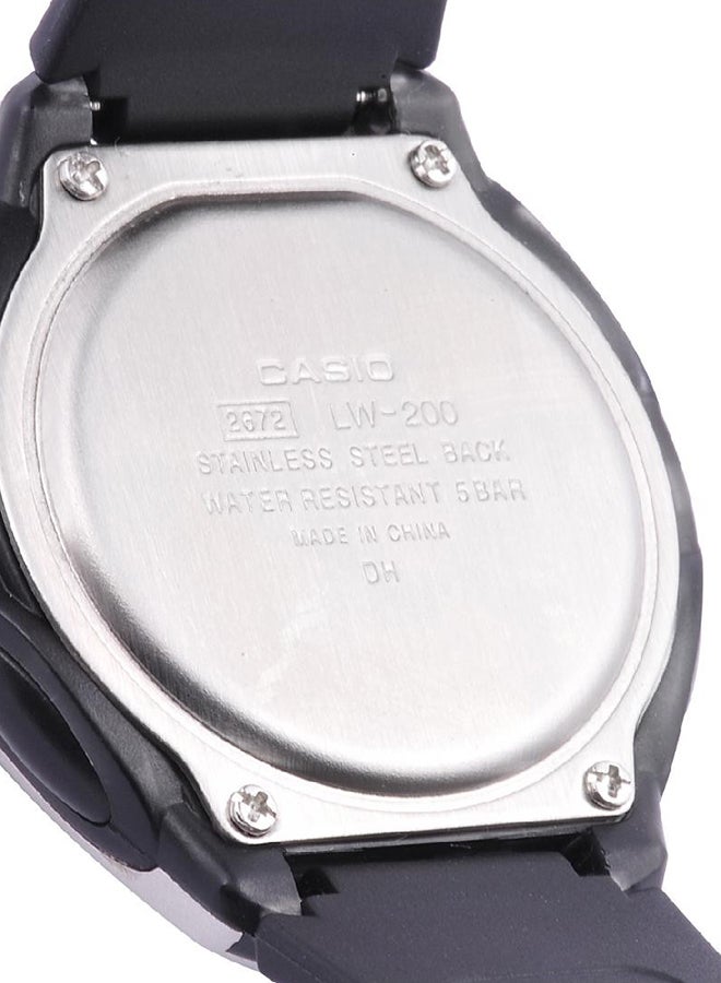 CASIO Women's Water Resistant Digital Watch LW-200-1AVEF-UWT - Image 4