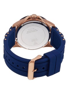 GUESS Men's Oasis Analog Watch W0366G4 - 36 mm - Blue/Gold  - Image 2