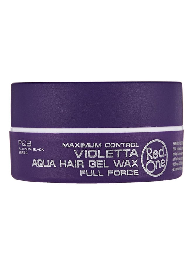 Redone Maximum Control Full Force Aqua Hair Wax Purple 150ml