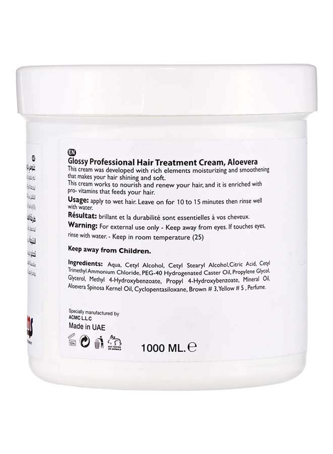 غلوسي كريم لعلاج الشعر مع الألوفيرا 1000ملليلتر - Image 2