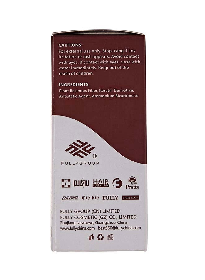 Fully Hair Building Fibers Dark Brown 23grams - Image 3