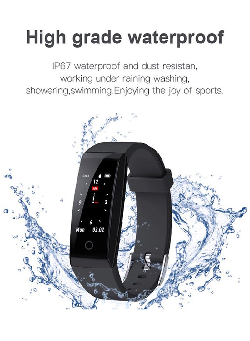 W8 Fitness Tracker Black - Image 3