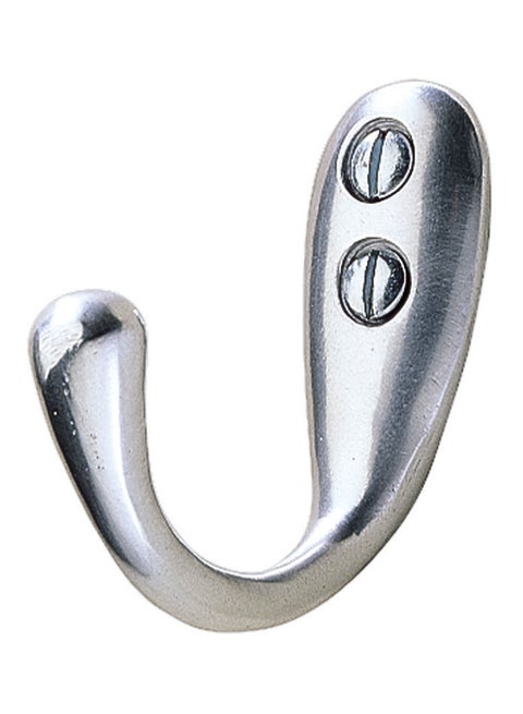 Chromium Plated Robe Hook Silver