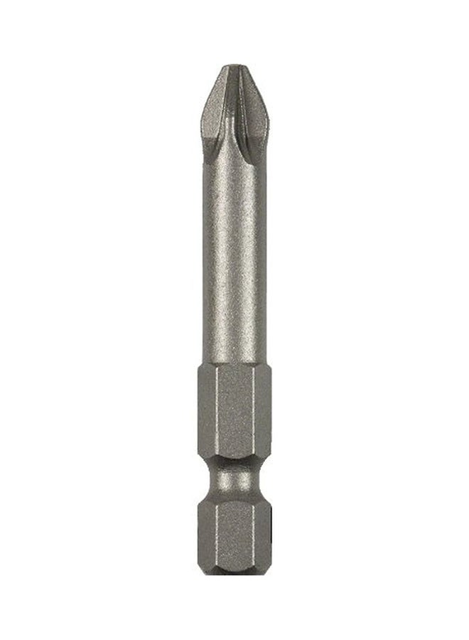 BOSCH 2-Piece Pozi Screwdriver Bit Set Silver  - Image 2