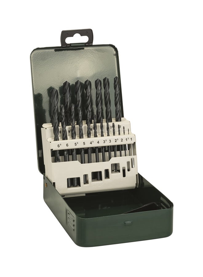 BOSCH 19-Piece HSS Chisel Drill Bit Set Black