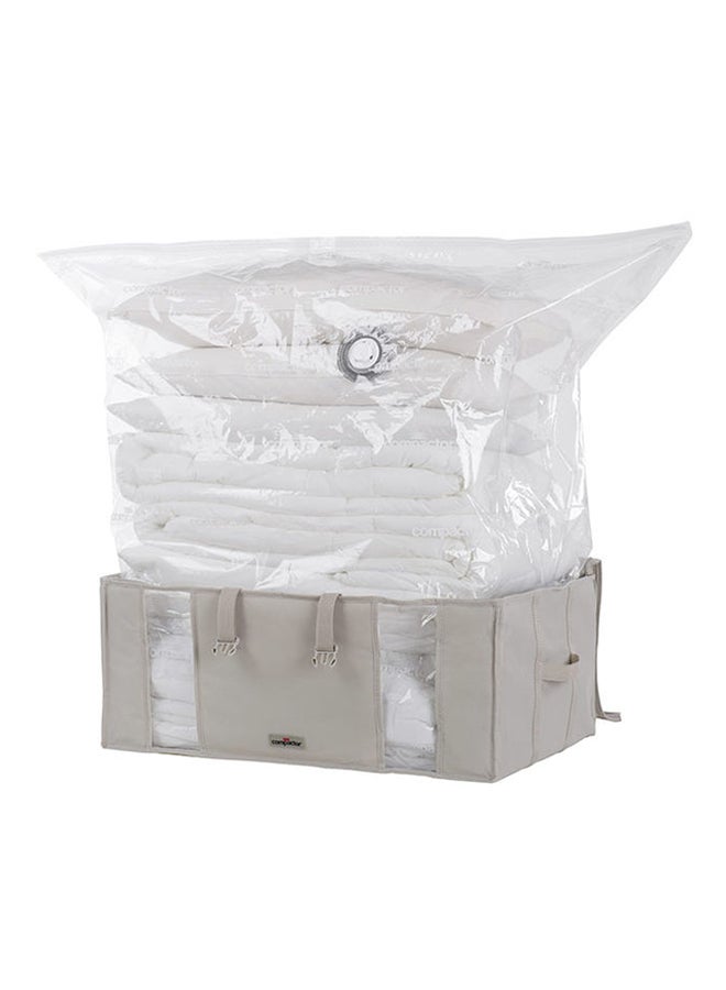 كومباكتور حقيبة تخزين بتفريغ الهواء بيج 210لترات - Image 1