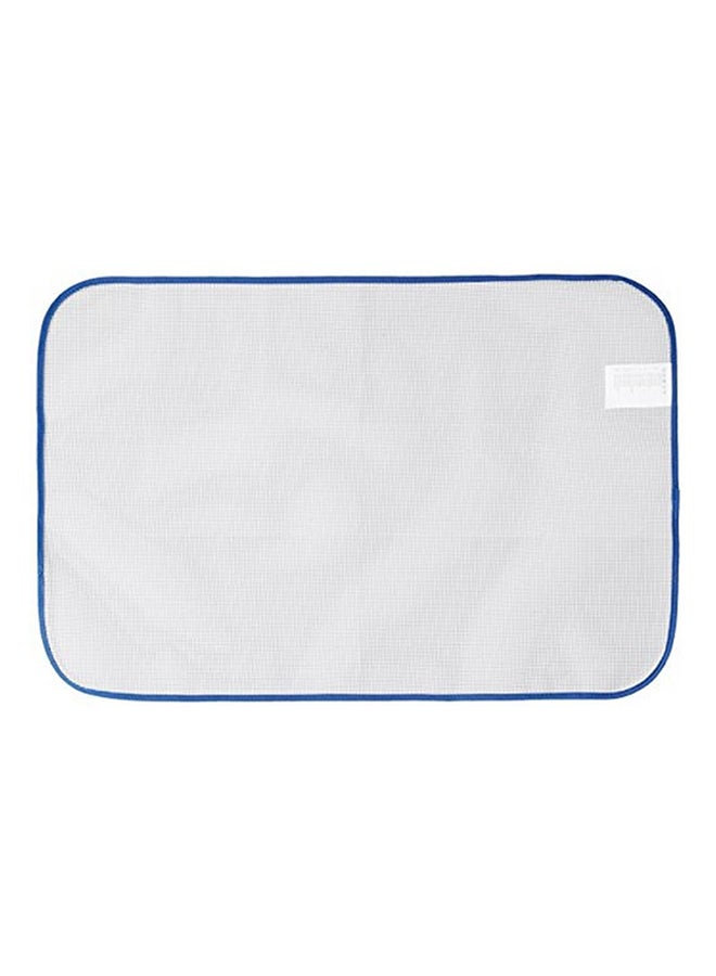 Meshed Ironing Cloth White/Blue 60x40cm - v1542895371/N19553013A_1